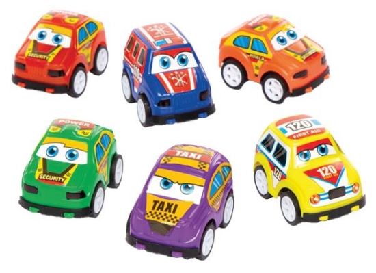 Image de Mini voitures pull-back set de 6
