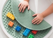 Image de Tapis de construction enroulable PlayTRAY couleur smoke green