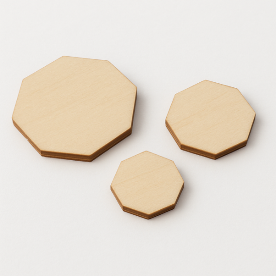 Image de Octogone en bois, les 36