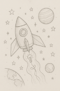 Image de Dessin blanc 200 gr 21 x 30 cm, 250 feuilles
