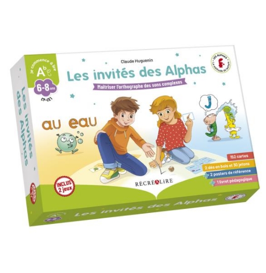 Image de Les invités des Alphas - Maîtriser l'orthographe des sons complexes