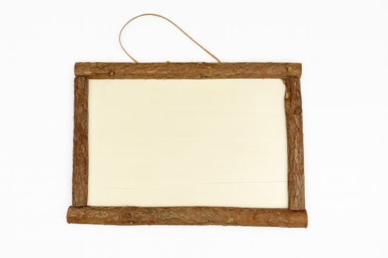 Image de Cadre géant à décorer en bois, 40 x 30 cm