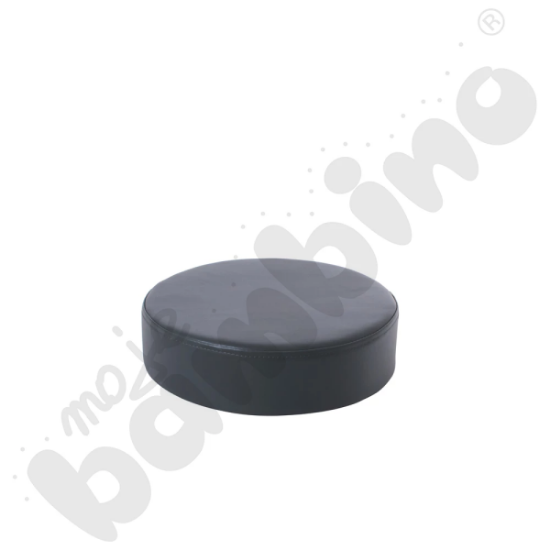 Image de Pouf rond gris foncé Ø 30 cm