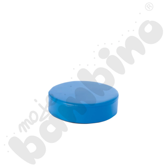 Image de Pouf rond bleu foncé Ø 30 cm