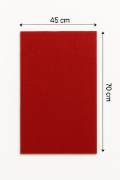 Image de Maxi feutrine rouge
