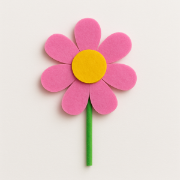 Image de Maxi feutrine rose