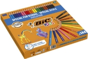 Image de Crayons de couleur Bic Kids Evolution, classpack de 144