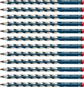 Image de Crayons noirs Stabilo Easygraph S, 12 droitiers