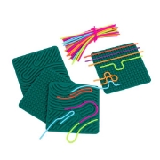 Image de Plaques sensorielles avec lacets