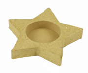 Image de Bougeoir carton étoile