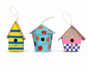 Image de Abris d'oiseau carton, les 3