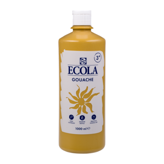 Image de Gouache Ecola 1000 ml Ocre