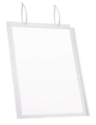 Image de Pochettes d'affichage étanches A3 serre-câble, les 5