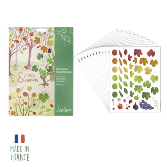 Image de Gommettes les 4 saisons, les 576