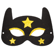 Image de Masques en feutrine l'école des héros, les 12