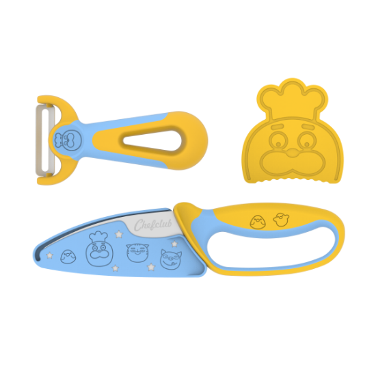 Image de Coffret Chefclub kids couteau + Econome EL