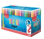 Image de Marqueurs ultralavable "Long life" School Peps, les 144