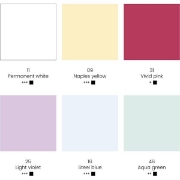 Image de Peinture gouache pastel, 6 × 20 ml