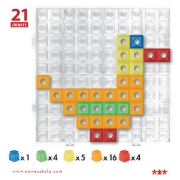 Image de Cubes à compter translucides,  fiches d’activités pour tableau