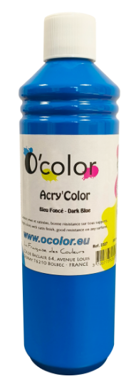 Image de Peinture acrylique ACRY'COLOR bleu outremer flacon 500 ml
