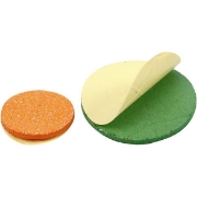 Image de Gommettes néoprène adhésives pailletées ronds, les 150