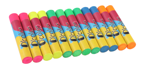Image de Pastels à l’huile fluo, les 12
