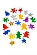 Image de Maxi paillettes Noël métallisées