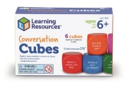 Image de Conversation cubes set – 6 foam cubes with questions