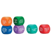 Image de Writing prompt cubes – set of 6 foam cubes