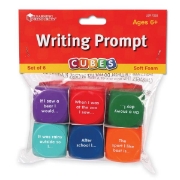 Image de Writing prompt cubes – set of 6 foam cubes
