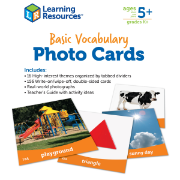Image de Basic vocabulary photo card set – 156 cards