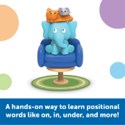 Image de Elephant in the Room positional words activity set