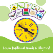 Image de Fox in the Box positional words activity set