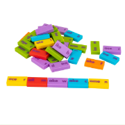 Image de Phonics dominoes long vowels – set of 84 pieces