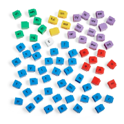 Image de Reading Rods® phonics word-building set – 70 pieces