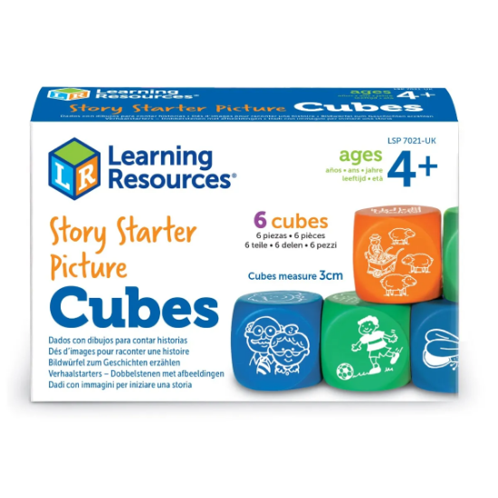 Image de Story starter picture cubes – set of 6 foam dice