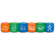 Image de Story starter picture cubes – set of 6 foam dice