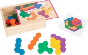 Image de Jeu d'apprentissage de puzzle hexagonal en bois