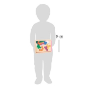 Image de Jeu d'apprentissage de puzzle hexagonal en bois