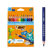 Image de Crayons triangulaires Bic Kids Evolution, étui de 12 crayons