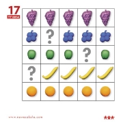 Image de Jetons de calcul fruits – fiches d’activités