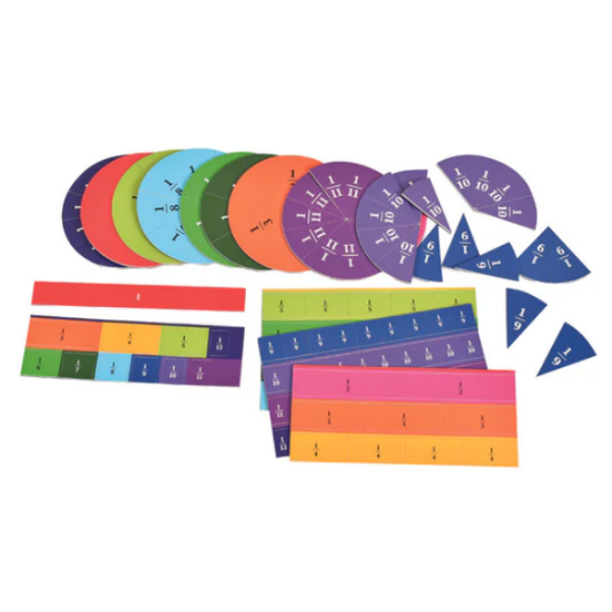 Image de Jeu magnétique, les fractions, 288 pièces