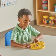 Image de Horloge d’apprentissage sensorielle à bulles