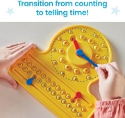 Image de Horloge d’apprentissage sensorielle à bulles