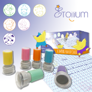 Image de Étoilium - Tampons de notation, set de 6