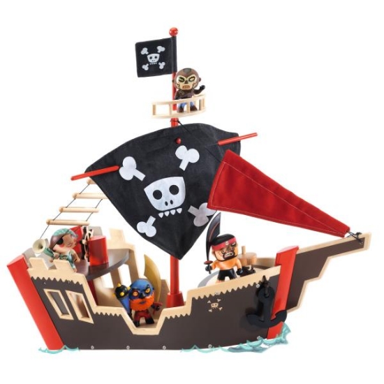 Image de Le bateau des pirates – Jeu en bois