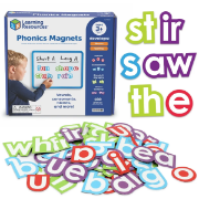 Image de Phonics magnets – 100 color-coded magnetic letters