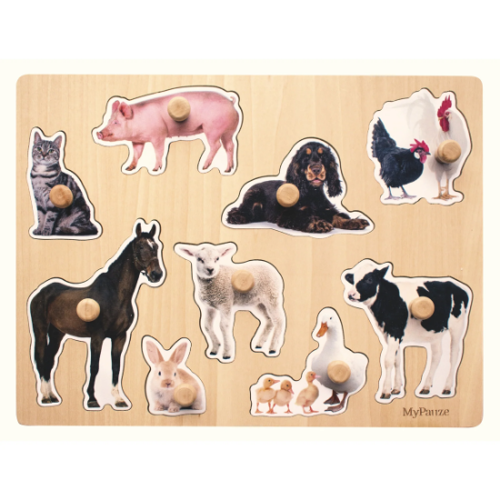 Image de Puzzle des animaux de la ferme