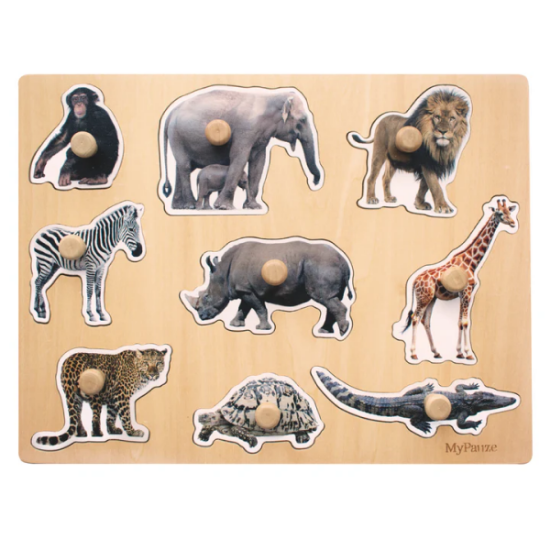 Image de Puzzle des animaux sauvages
