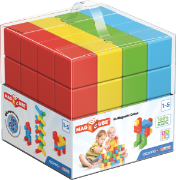 Image de Jeu de construction magnétique Magicube Geomag – 64 pièces